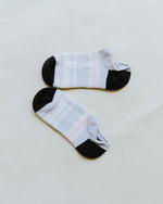 Soft Grey Stripe Anklet